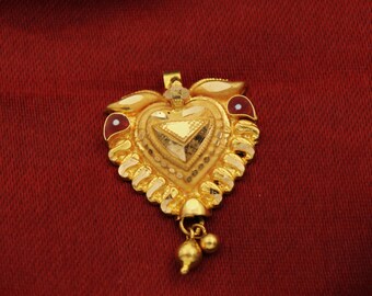 Marwar Design 22k Gold Pendant Jewelry 