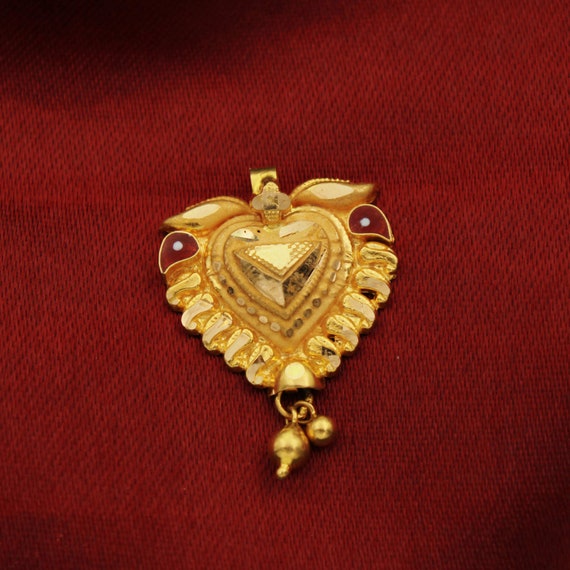 Marwar Design 22k Gold Pendant Jewelry 