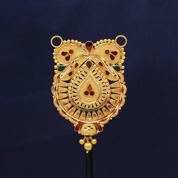 Antique gold pendant designs with price deals