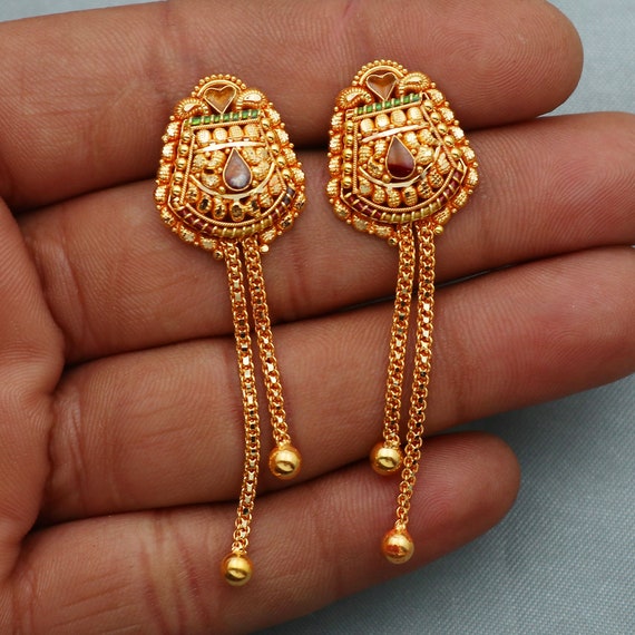 Gold-Filled Rosebud Drop Earrings – Halcyon & Hadley