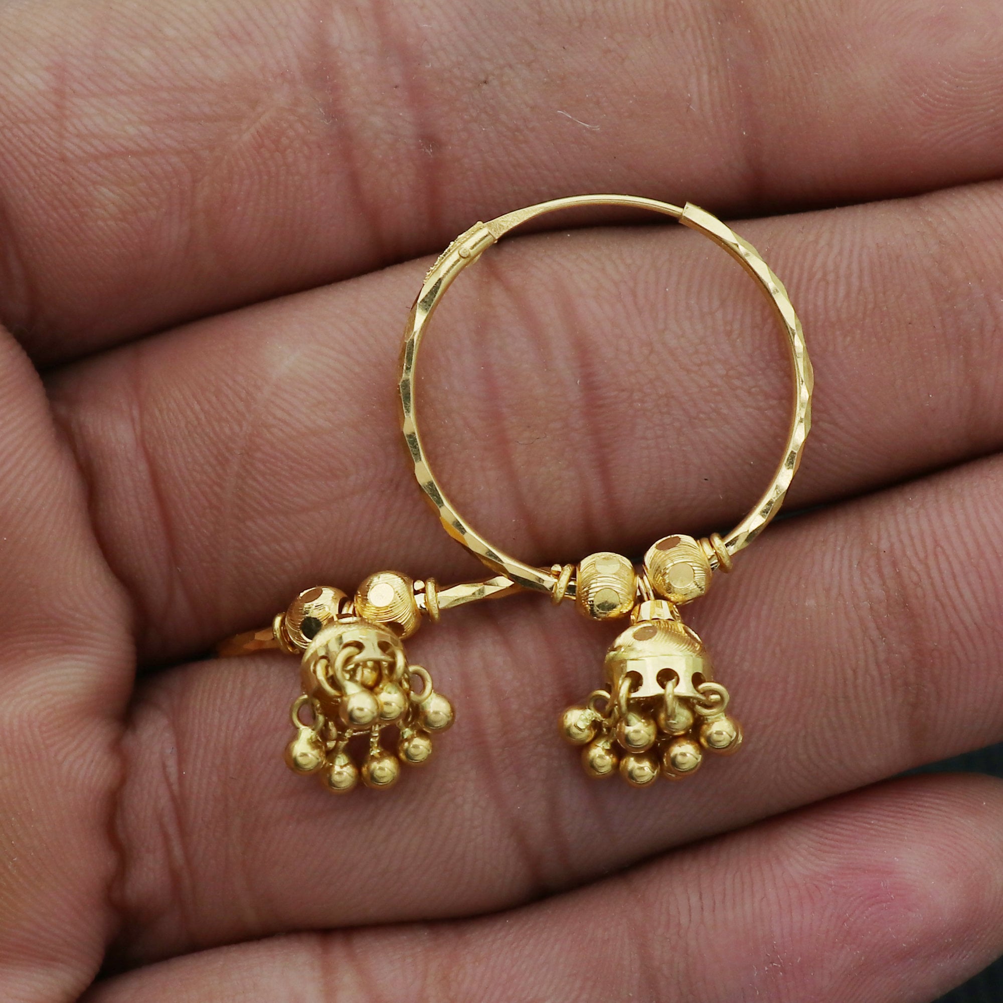 Gold bali design for baby girl clearance
