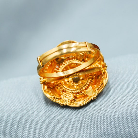 White Diamond Beautiful Design Designer Gold Plated Ring for Ladies - Style  LRG-131 – Soni Fashion®