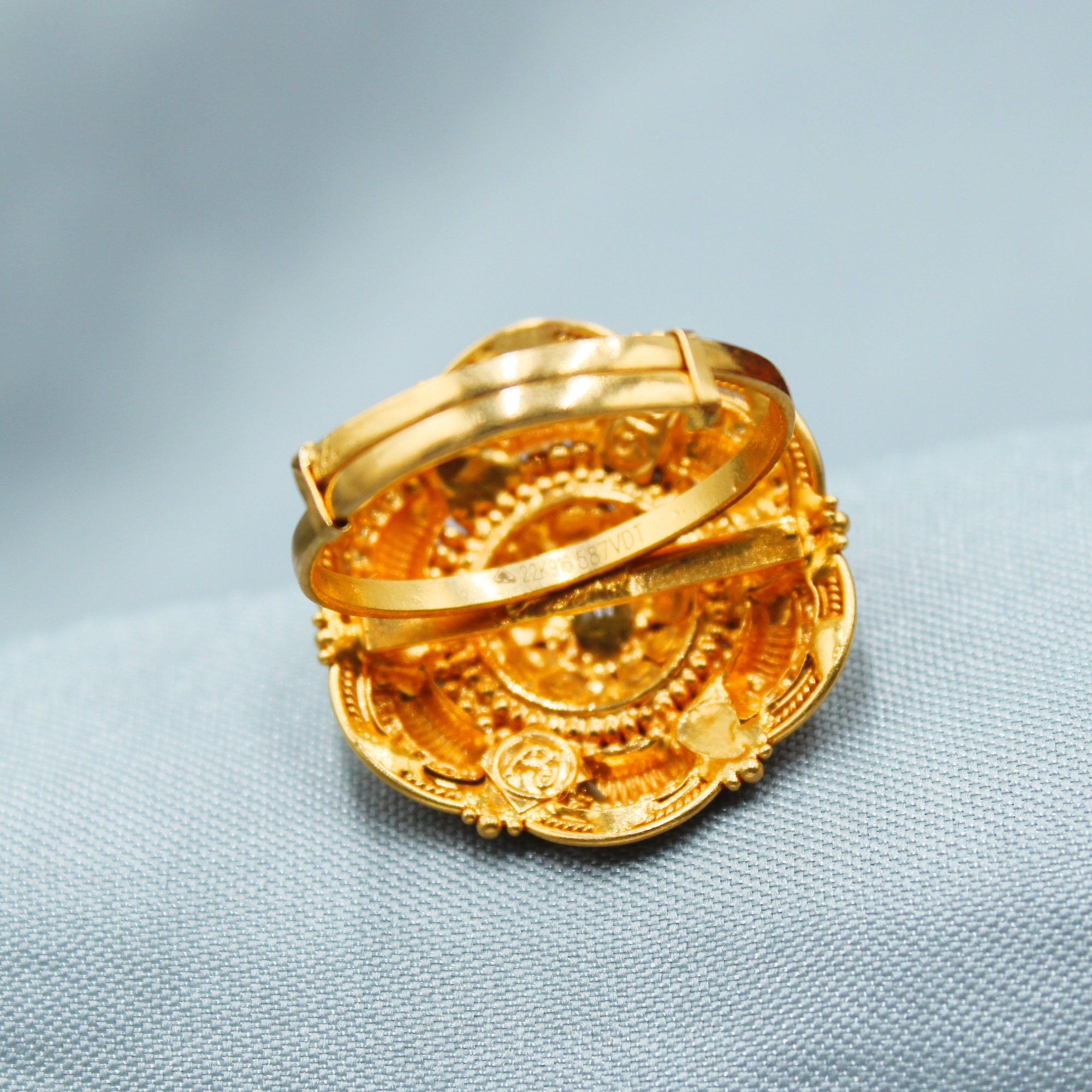 Gold ring deals umbrella design