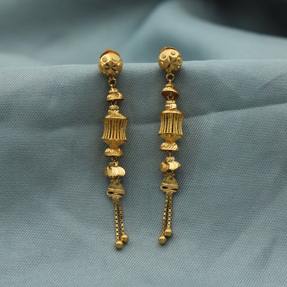 Antique Gold Chand Bali Drop Earrings in Phase 5  magicpin  September  2023