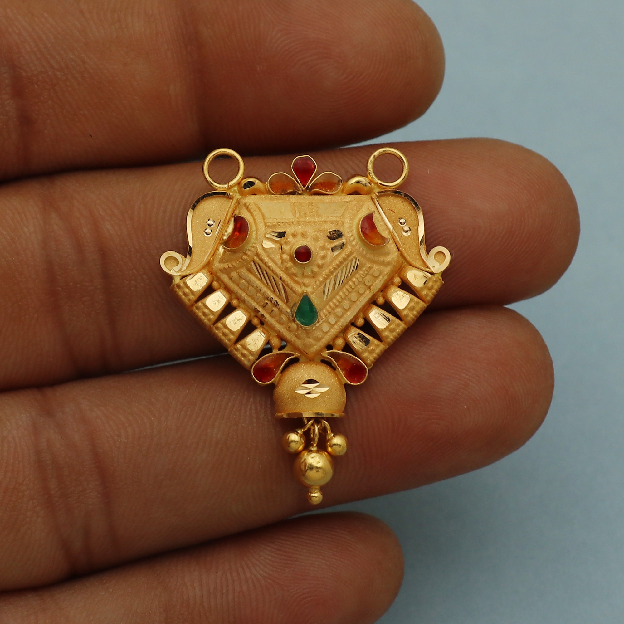 Sone Ka Double Kunda Locket Double Kunda Gold Pendant New Arrivals