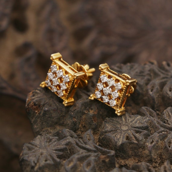 Diamond earrings hotsell tops