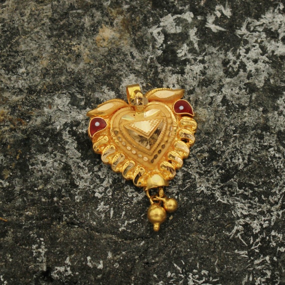 Marwar Design 22k Gold Pendant Jewelry 