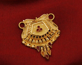 22k Gold Mangalsutra - Etsy Australia