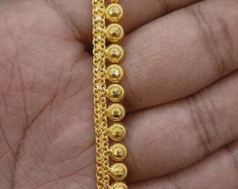 Gold Chain Anklet Pavan Gold Kolusu Buy Malabar Gold Anklet