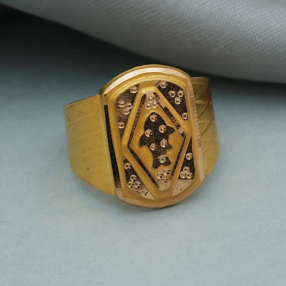 2 gram gold Jodha ring
