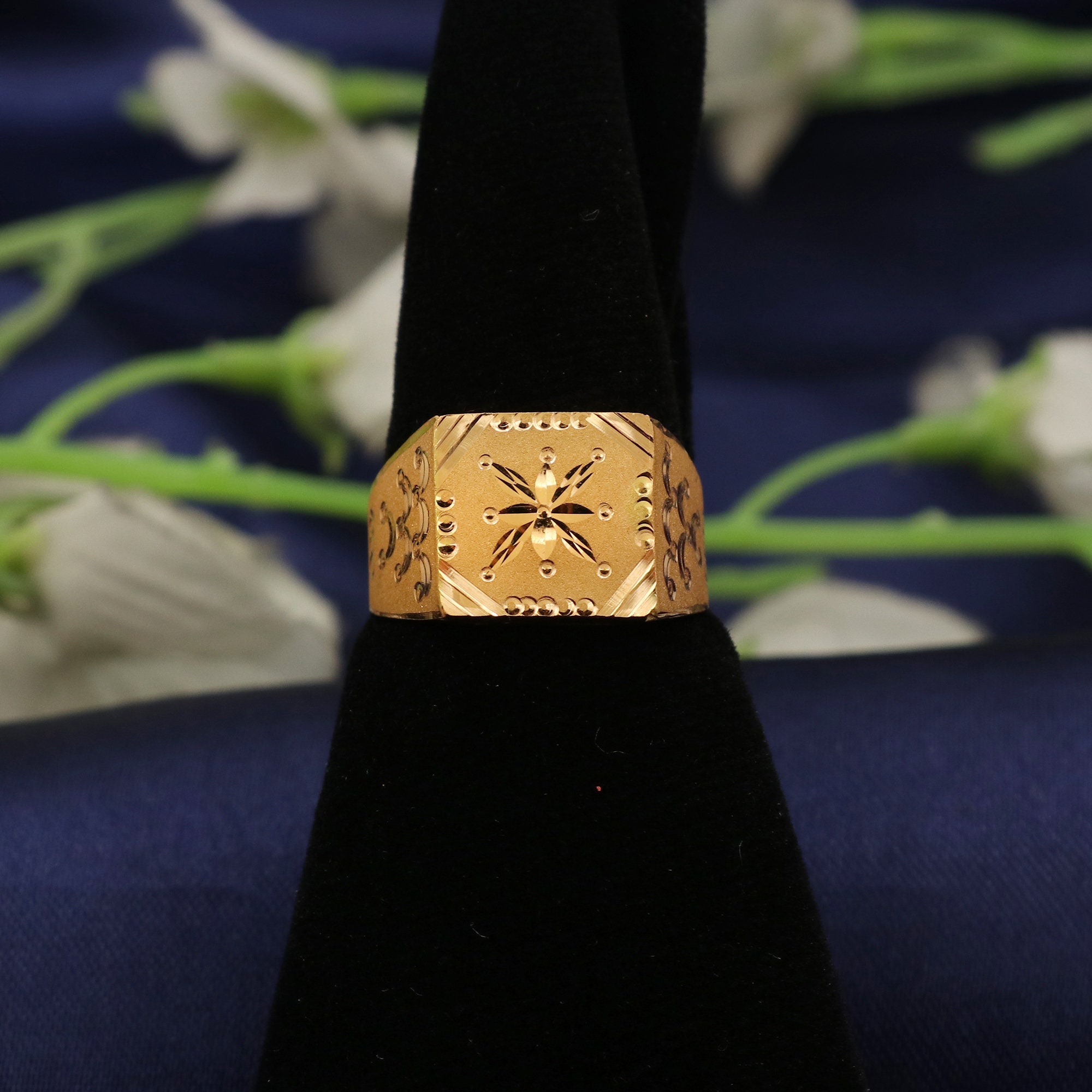 Designer Unisex Platinum & Rose Gold Couple Rings JL PT 1120