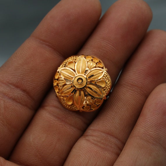 Ancient Jhoomar Gold Umbrella Ring