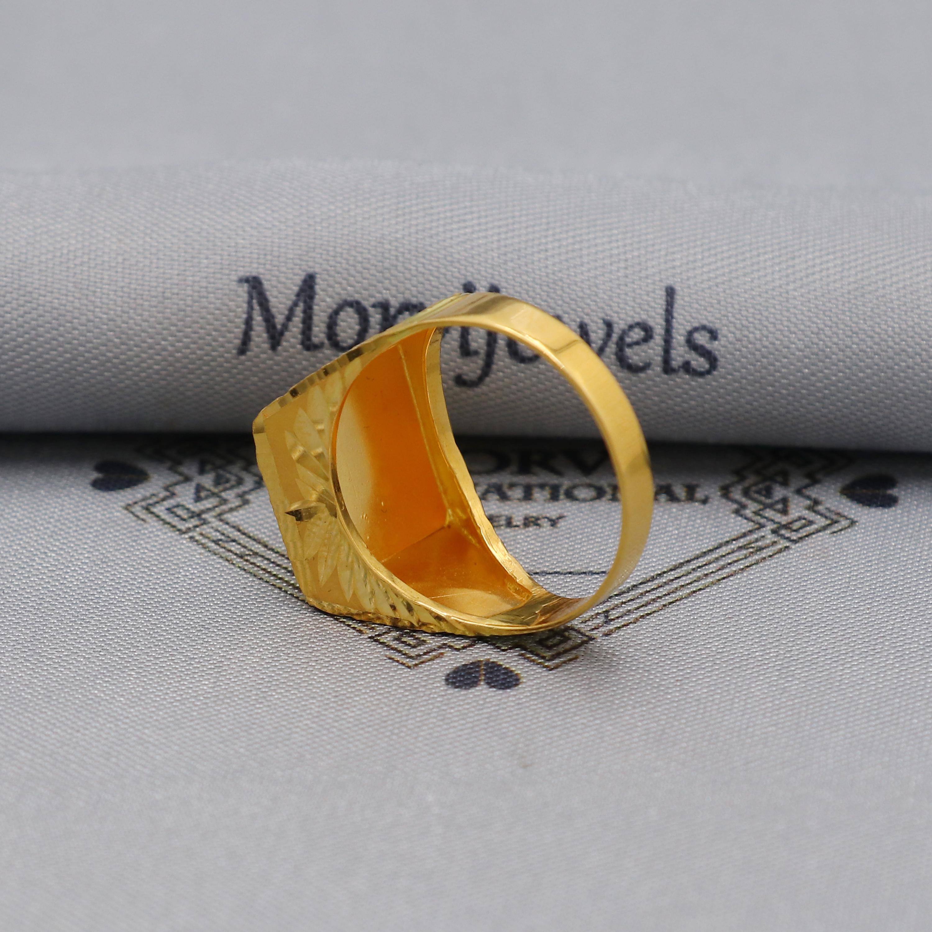Solid 22k Yellow Gold Ring Size 6 7 8 and All Size, 22k Gold