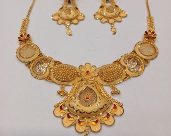 2 tole ka gold necklace deals