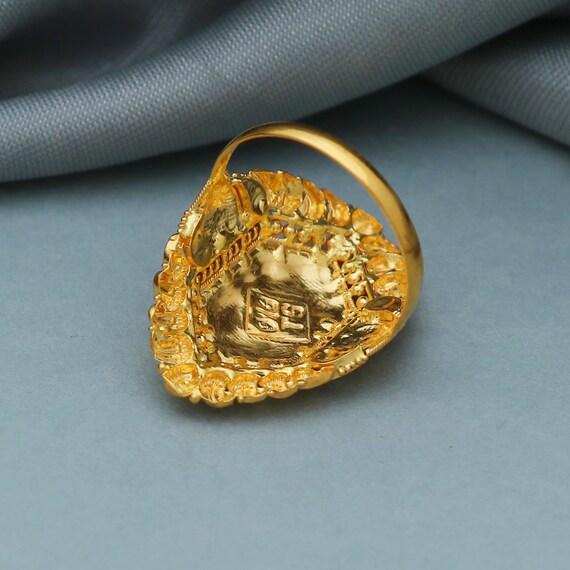 Women 22k Gold Women Ring, K3818 - Etsy Women 22k Gold Women Ring, K3818 - Etsy