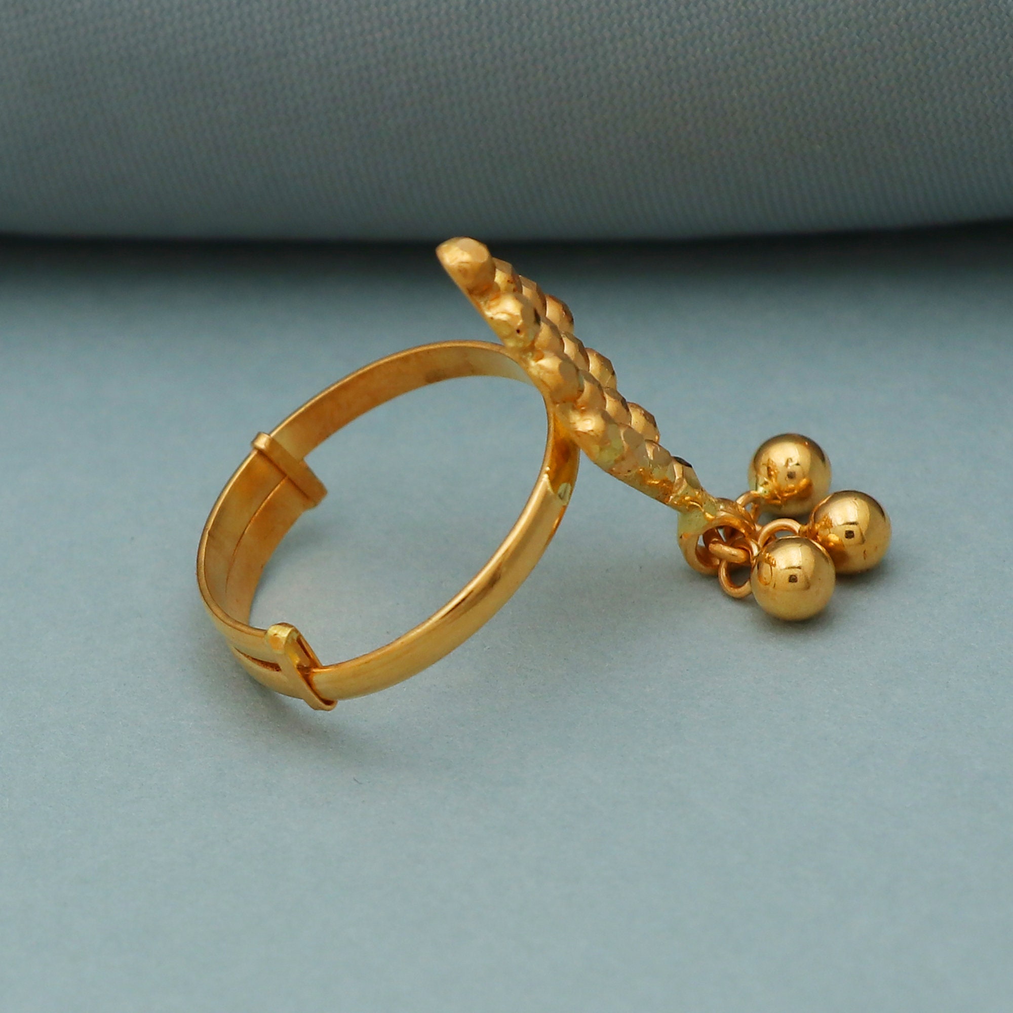 Buy Kundan Openable Bangles With Rose Gold Plating 302160 | Kanhai Jewels