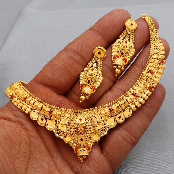 Pure gold online bridal jewellery sets