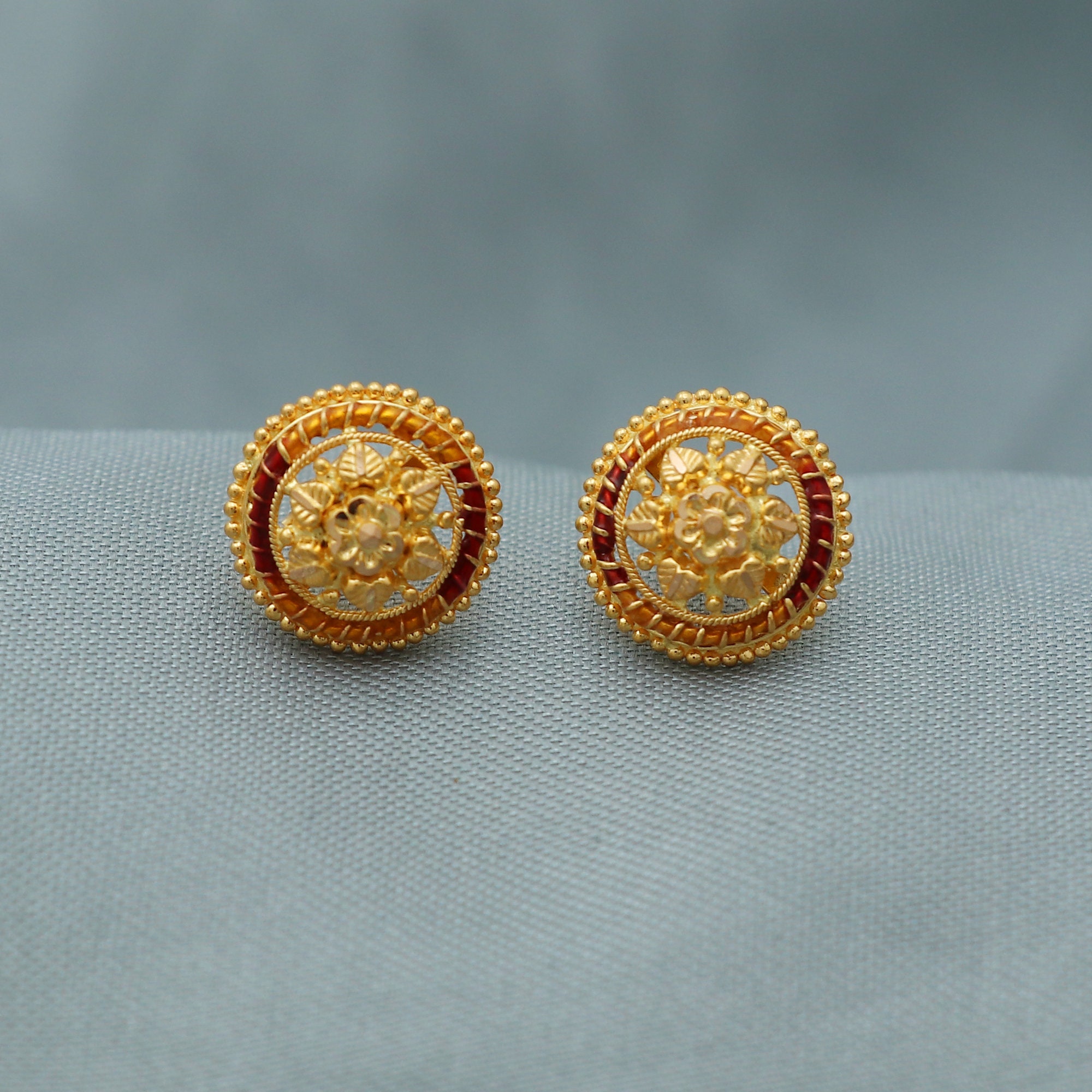 Dot Studs | 18K Gold - Melt Jewellery