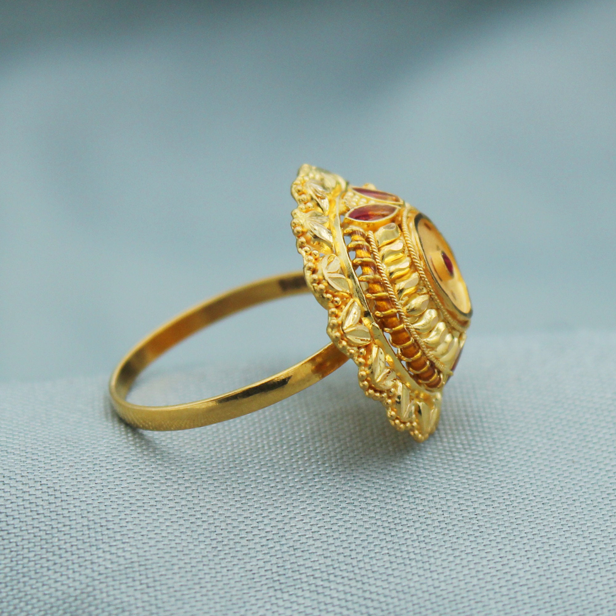 Ring, Gold K2265 - 22k Etsy