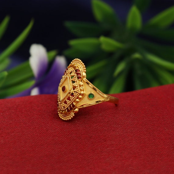 Real Pressed Flower and Resin Ring, Geode Druzy Ring in Purple – ann + joy