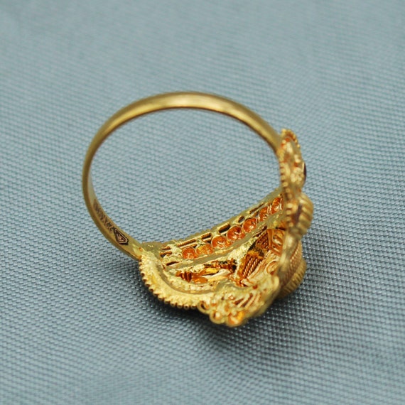 Senco Gold & Diamonds Inner Jaal Gold Men's Ring : Amazon.in: Jewellery