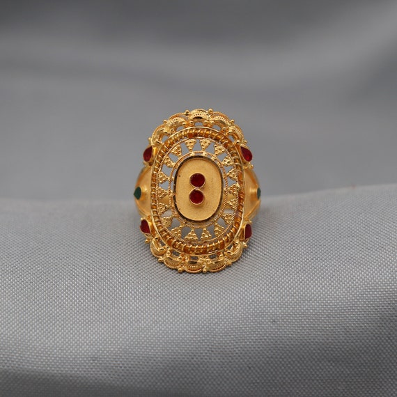Shri Chhatrapati Shivaji Maharaj Golden Ring - A Powerful Symbol of Pride