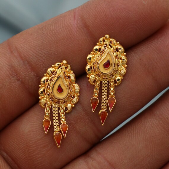 Update more than 76 yellow gold earrings australia latest 3tdesign.edu.vn