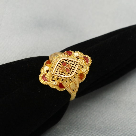 Gold Ring for Women Design - JD SOLITAIRE