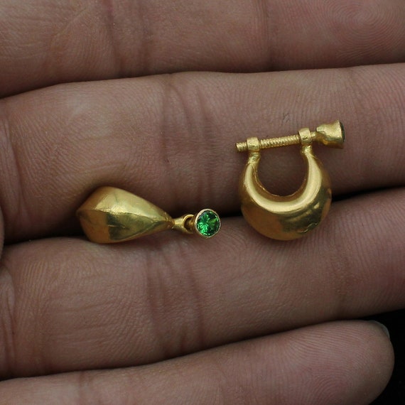 Manisha Jewellery Gold Plated Mirro Dangler Earrings