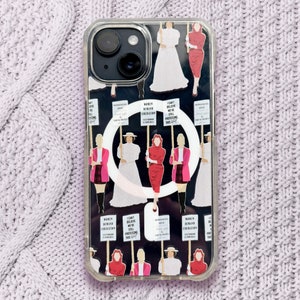 女性の権利を訴えるiPhoneケース プロチョイスアート フェミニスト運動 平等の権利 フェミニズム ロー対ウェイド事件 未来は女性 ガールパワー スマホケース