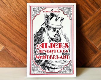Alice’s Adventures in Wonderland Collectible Special Gift Edition Classic Literature Lewis Carroll Childrens Novel Collection Metallic Cover
