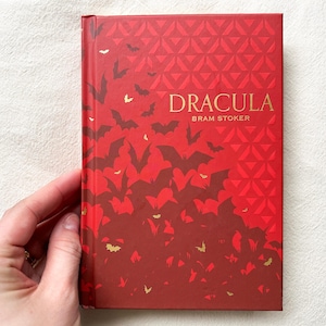 Dracula Bram Stoker Book Special Edition Bestseller Klasyczna kolekcja literatury gotyckiej o wampirach Metalowa twarda oprawa Dekoracja regału