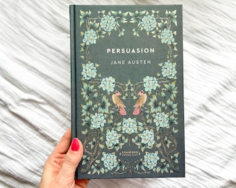 Persuasion Jane Austen Cranford-collectie goudfolie hardcover Bestseller Special Edition Romance Book Classic Literature Gift Home Decor