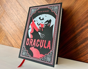 Dracula Bram Stoker Buch Bestseller Sammler Besondere Geschenk Edition Buch Klassiker Literatur Gothic Vampirbuch Sammlung Metallic Cover