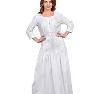 Pleated Linen dress, Casual Linen Dress, long Loose Linen Dress, Summer Linen Dress for women, Linen dress for Girls