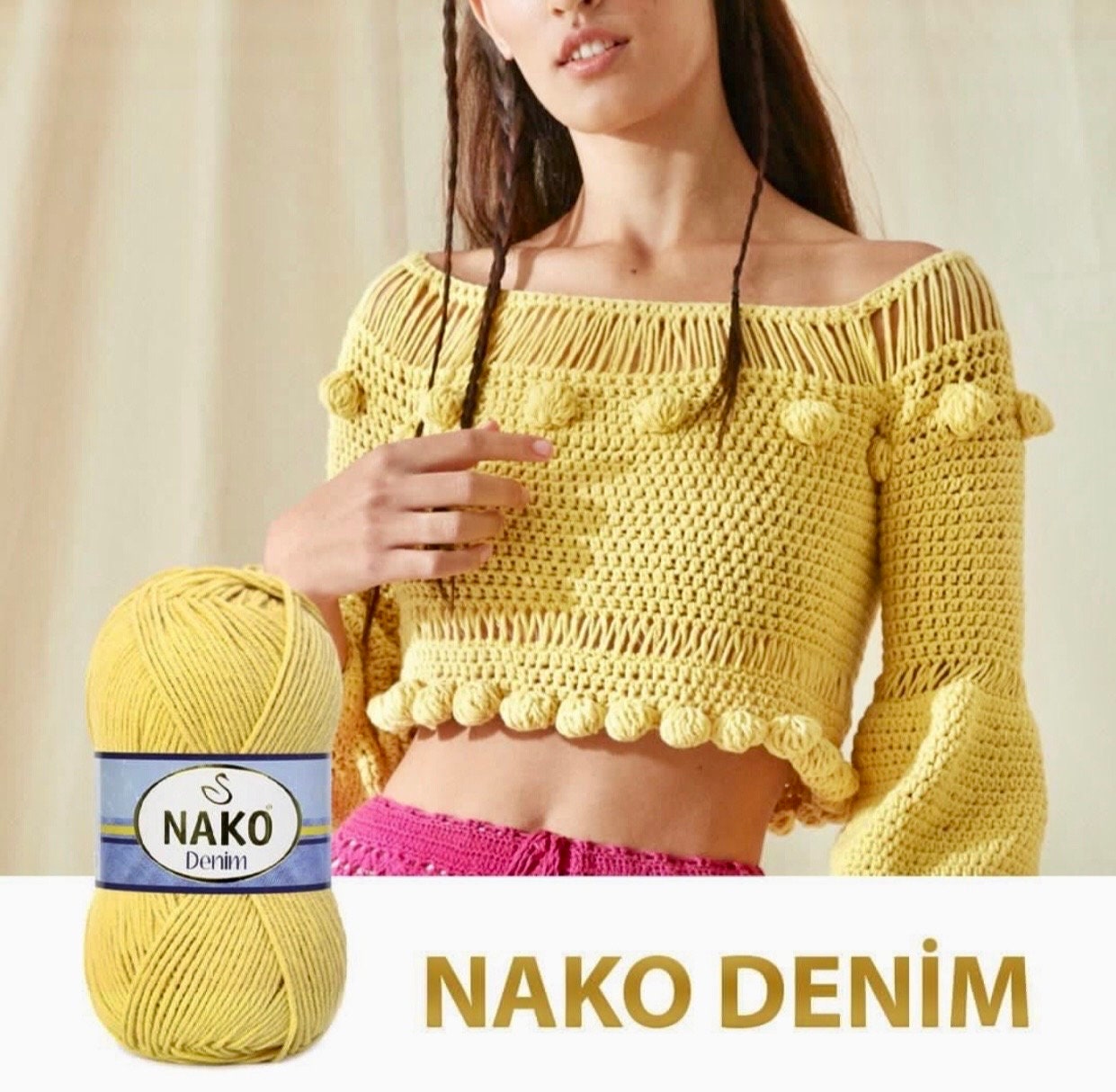 Nako Pirlanta, Acrylic Yarn, Amigurumi Yarn, Amigurumi, Nako Yarn, Nako  Diamond, Knitting Yarn, Crochet Yarn, Bikini Pattern, Acrylic Bikini 