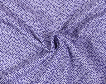 Baumwollstoff DOTTY LILA  50 x 140 cm  Patchwork Stoffe Stoffreste Öko Tex 100 zertifiziert