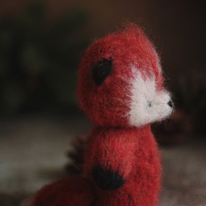 FOX knitting PATTERN pdf, Knitted animal toy tutorial image 3