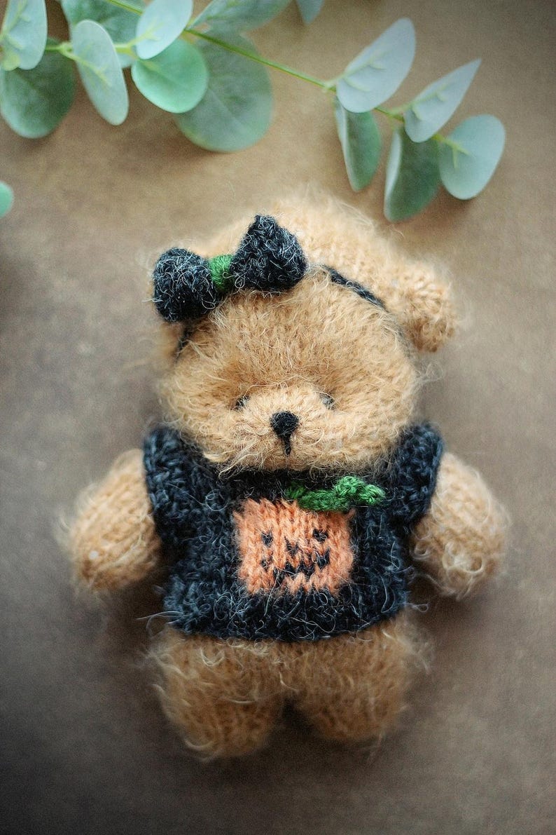 EASY and Quick Knitting Pattern Pdf Halloween Pumpkin SWEATER for