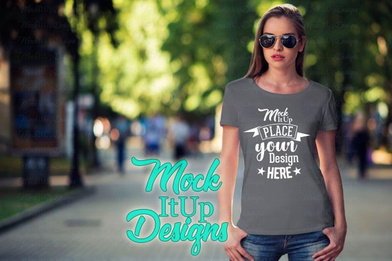 Female Bella Canvas  Bella Canvas Mockup  Bella Canvas 3001