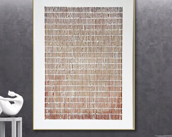 Arte de pared Wabi Sabi, arte abstracto en lienzo, arte abstracto en lienzo, pintura minimalista, arte de pared con textura 3D, decoración bohemia para sala de estar, arte de pared moderno