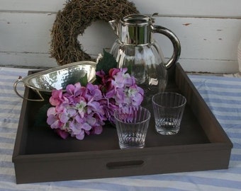 Large country house tray 50 cm x 50 cm