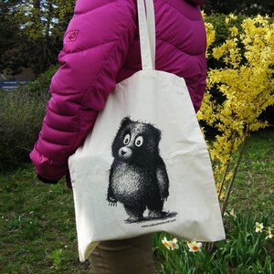 Shopping bag jute bag Little Bear image 2