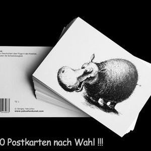 Tiere nach Wahl. 30er Postkarten-Set Bild 1