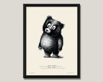 Art print / poster "Little Bear"