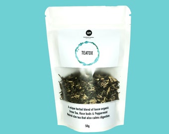 HERBAL TEA - TEATOX - 100% Organic -  sipp tea