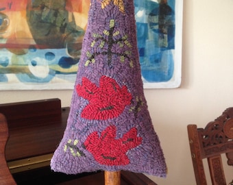 Christmas Cardinals Hooked Rug Project Kit