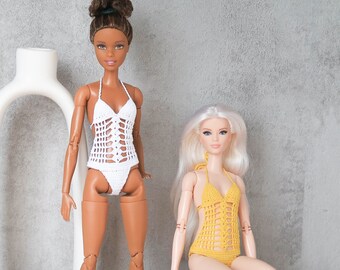 Swimsuit for 12 inches fashion dolls - Fashion Royalty, Barb dolls