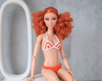 Swimsuit for 12 inches fashion dolls - Fashion Royalty, Barb dolls