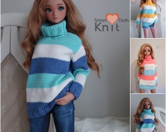 Sweater for Smart Doll, Clothes for 1:3 fashion dolls